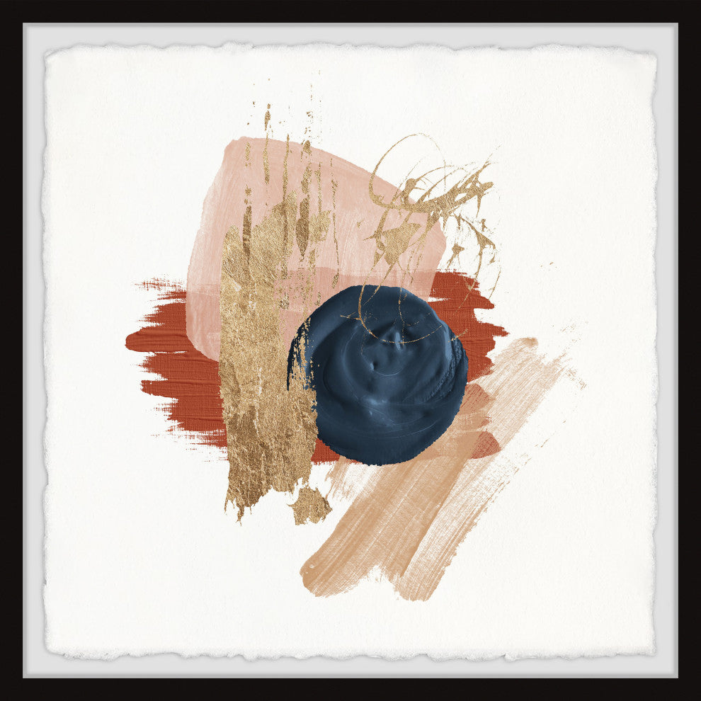 "Cold Mixture" Framed Painting Print