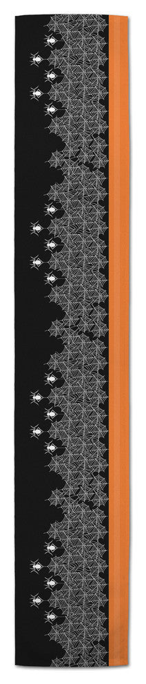 Halloween Pattern Trim Table Runner