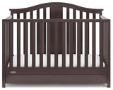 Graco Solano 4-in-1 Convertible Crib with Drawer - Espresso