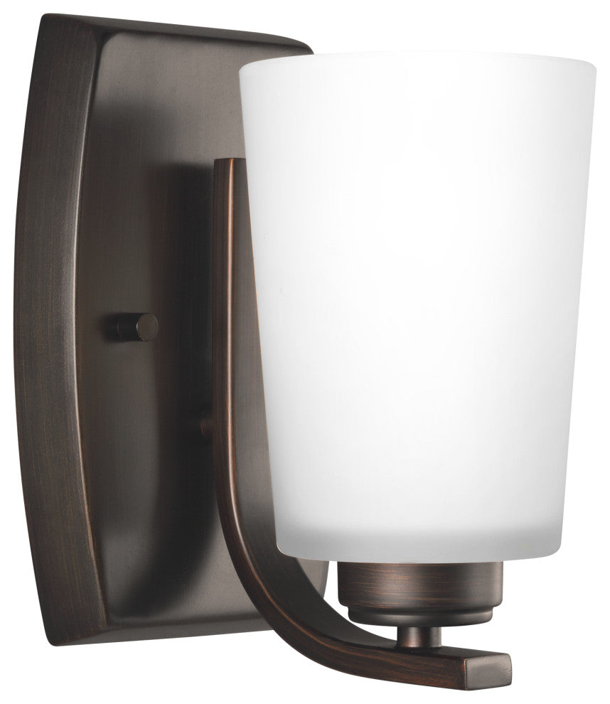 Franport 1-Light Wall/Bath Sconce, Burnt Sienna