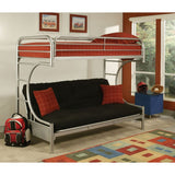 Acme Eclipse Twin XL/Queen/Futon Bunk Bed Silver