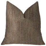 Ganache Gold Luxury Throw Pillow, 26"x26"