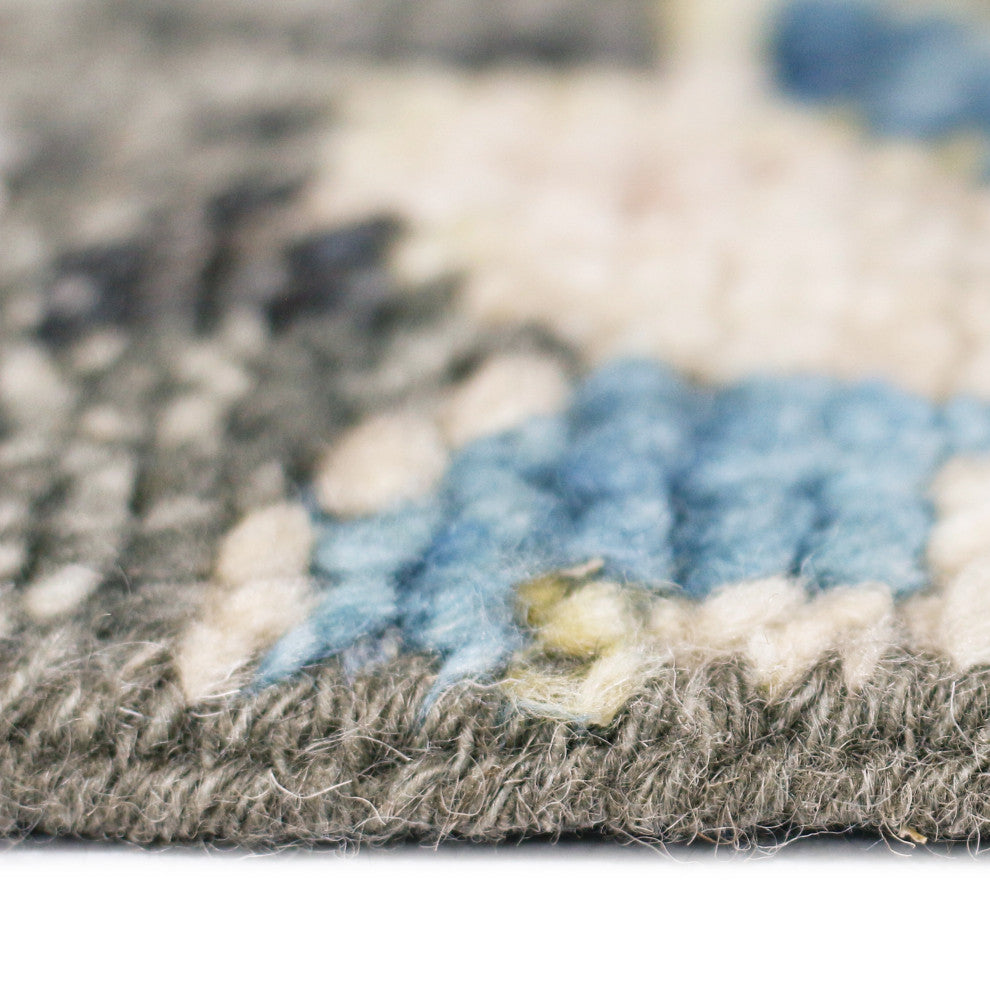 Willow Greenlee Area Rug, Gray, 2' x 3', Tribal