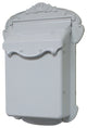 Victoria Vertical Mailbox, White