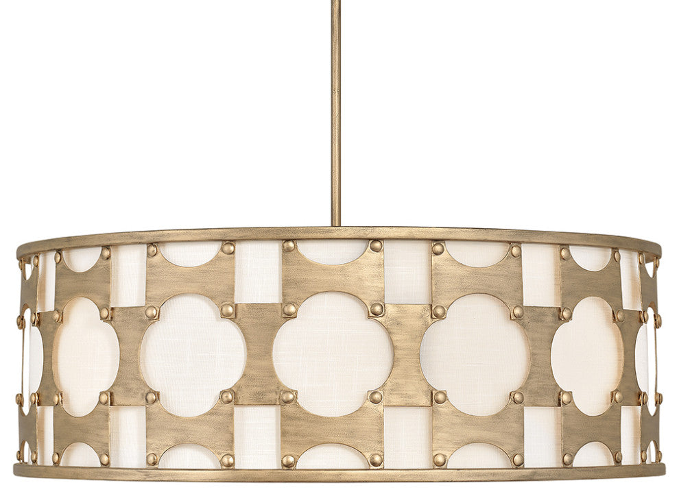 Hinkley Carter Medium Drum, Burnished Gold