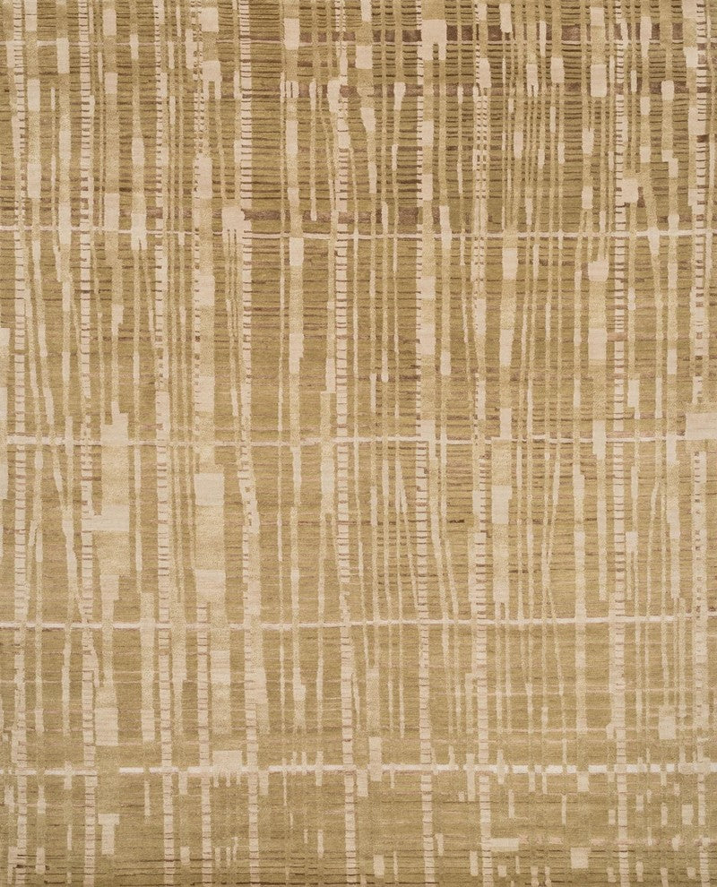 Hand Knotted Hermitage HE-03 Amber Rug, 10'x13'6"