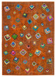 Rug N Carpet - Handmade Oriental 6' 10" x 9' 7" Antique Patchwork Area Rug