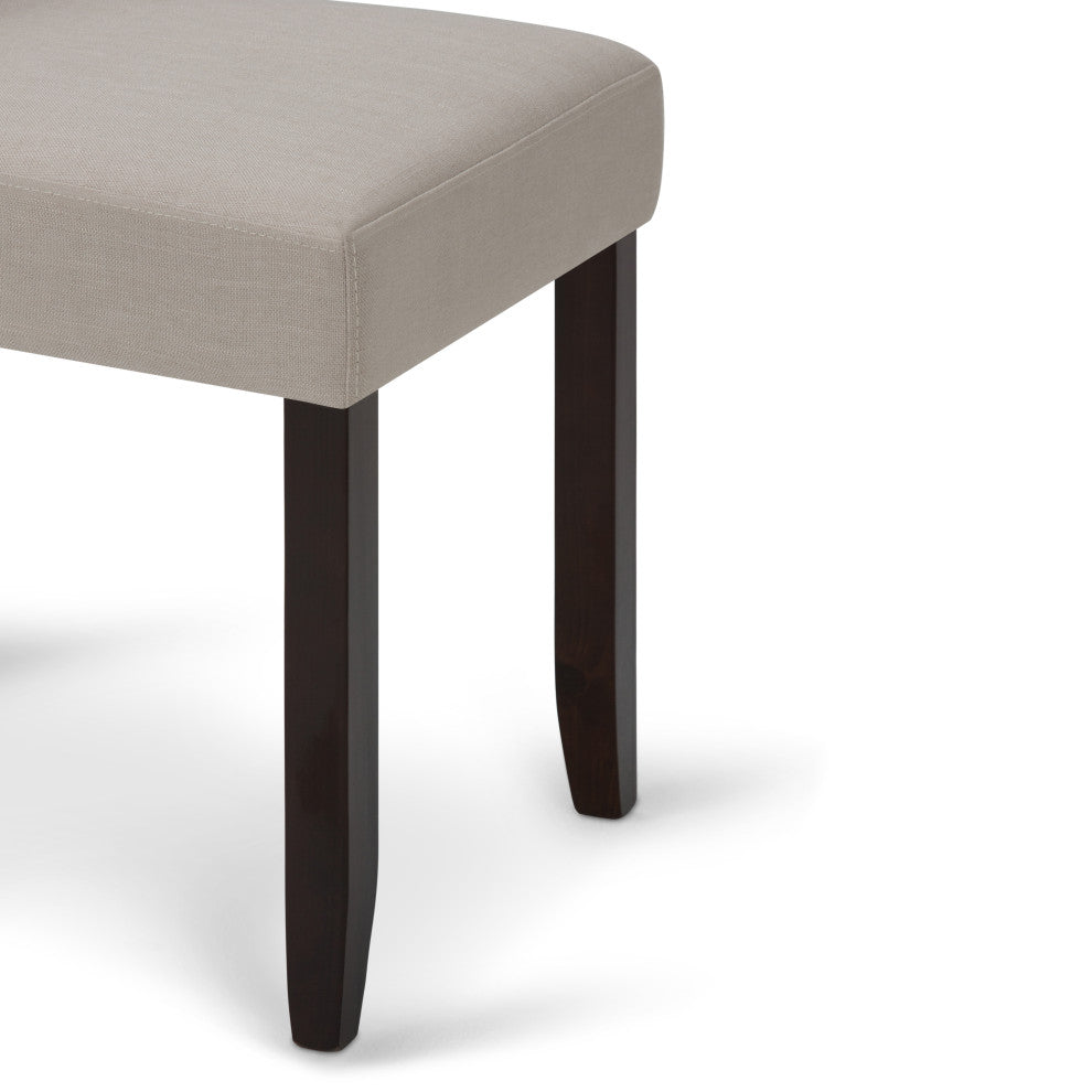 Acadian / Draper Solid Hardwood 7 Piece Dining Set, Light Beige