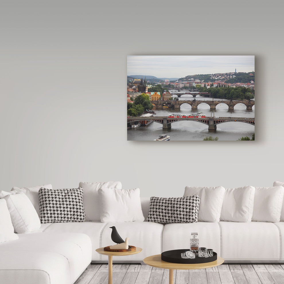 "Prague 1" by Chris Bliss, Canvas Art, 22"x32"