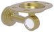 Pacific Beach Groovy Tumbler and Toothbrush Holder, Satin Brass