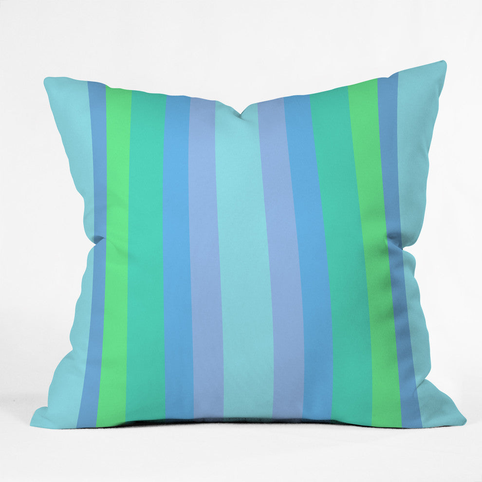 Lisa Argyropoulos Caribbean Cool Outdoor Throw Pillow