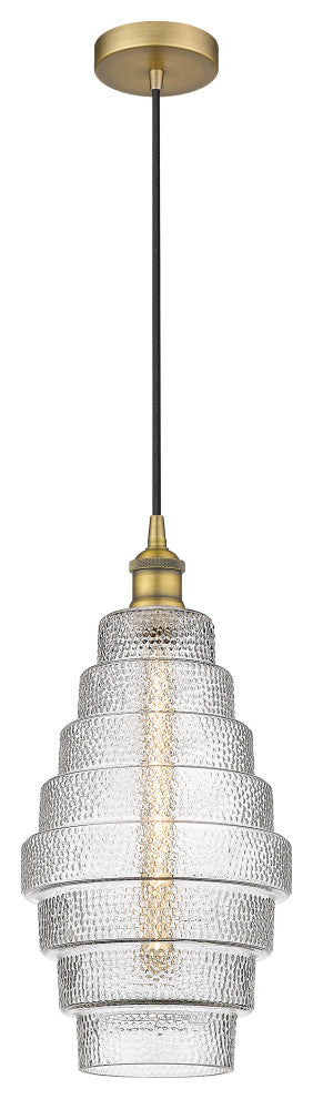 Innovations 616-1P-BB-G672-8 1-Light Mini Pendant, Brushed Brass
