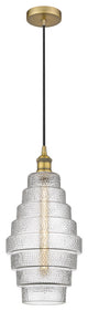 Innovations 616-1P-BB-G672-8 1-Light Mini Pendant, Brushed Brass