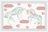 "Cute Unicorns" Framed Painting Print, 45"x30"