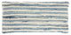 Mina Victory DL001 Throw Pillow, Denim, 14" x 30"