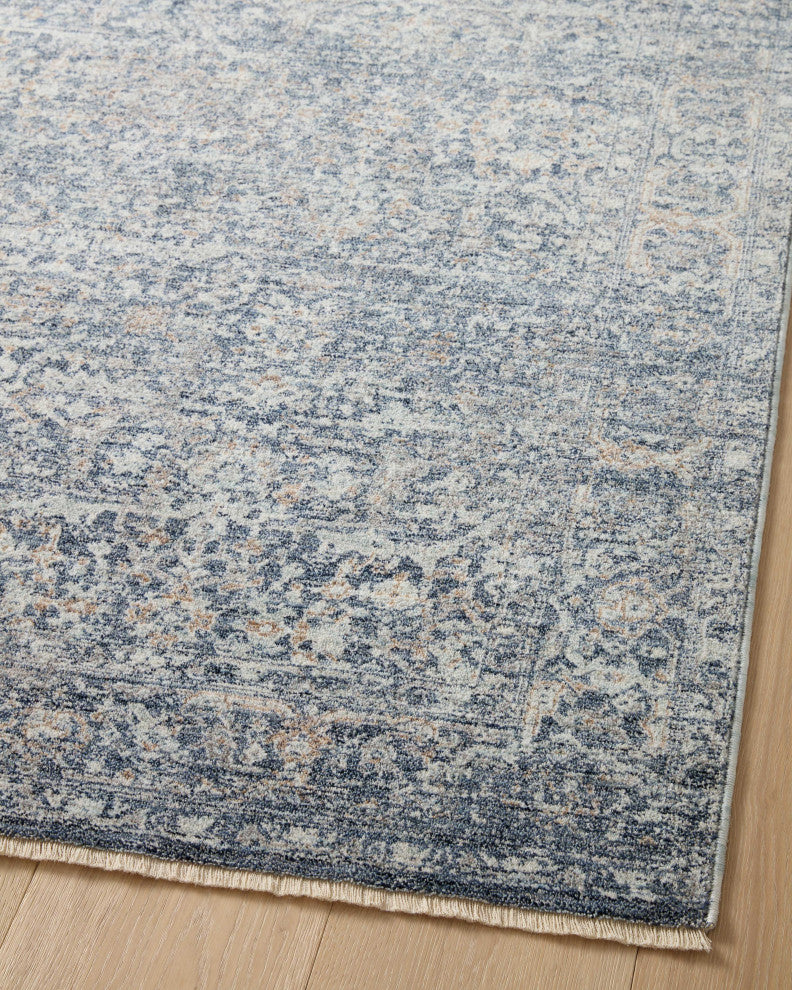 Angela Rose x Loloi Blake Denim / Taupe 2''-0" x 3''-0" Accent Rug