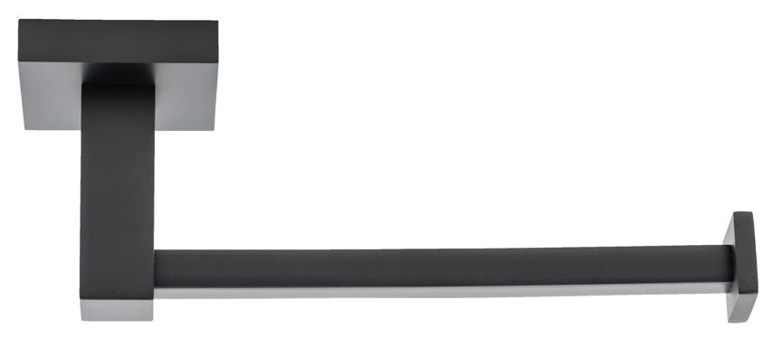 Italia TR6303 Trieste Matte Black Toilet Paper Holder
