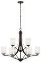 Generation Lighting Elmwood Park Nine Light Chandelier 3137309EN3-782