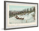 "Mt. Royal Road in Winter" Framed Painting Print, 30"x20"