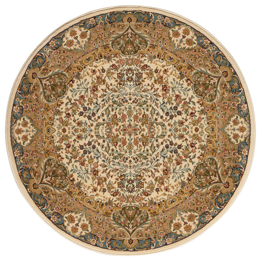 Kathy Ireland Antiquities "Stately Empire" Area Rug By Nourison, Ivory