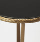 Switlania Marble Accent Table, Black