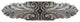 Opulent Scroll Pull Antique Brass, Satin Nickel