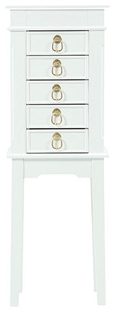 Kennedy Jewelry Armoire, White