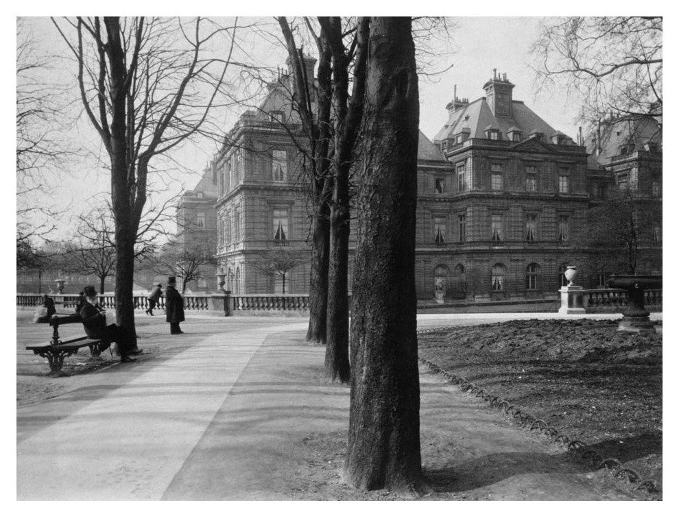 "Paris, 1902-1903 - Luxembourg Gardens" Paper Print by Eugï¿½ï¿½ne Atget, 18"x14"