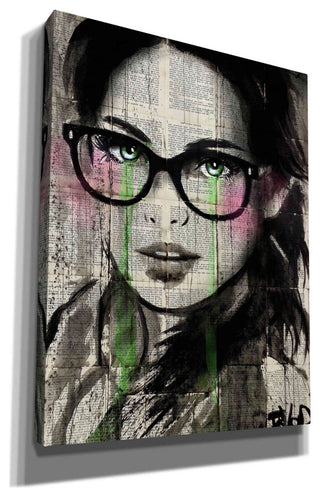Epic Graffiti "Prudencee2" by Loui Jover, Giclee Canvas Wall Art, 26"x34"