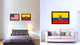 Ecuador Country Flag Canvas Print, 21"x30"