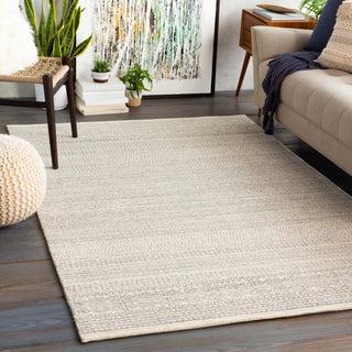 Maroc MAR-2303 Rug, Medium Gray/Cream, 2'6"x8'