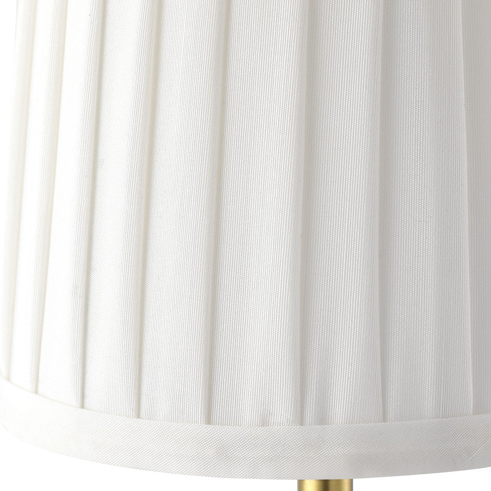 18" Brass Rechargeable Touch Table Lamp Set of 2