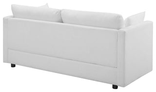 Activate 3 Piece Upholstered Fabric Set - White
