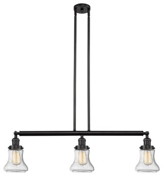 Innovations Lighting 213-Ob-S-G194-Led 3 Light Dimmable Led Island Light