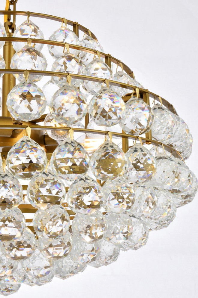 Seren 20" Pendant, Brass