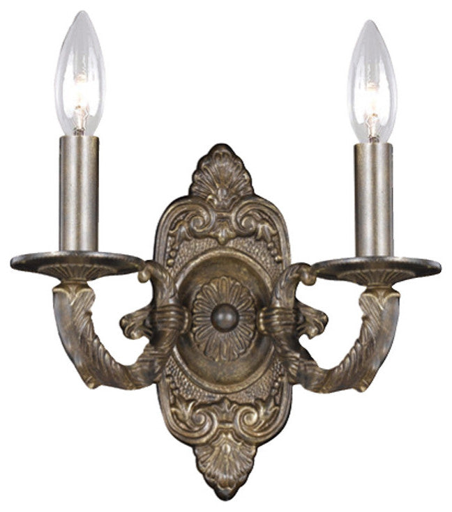 Crystorama Lighting Group 5122 Paris Market 2 Light 10" Tall Wall - Venetian