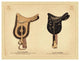 "Saddles and Tack: Kilgore Saddles #2" Digital Paper Print, 18"x14"