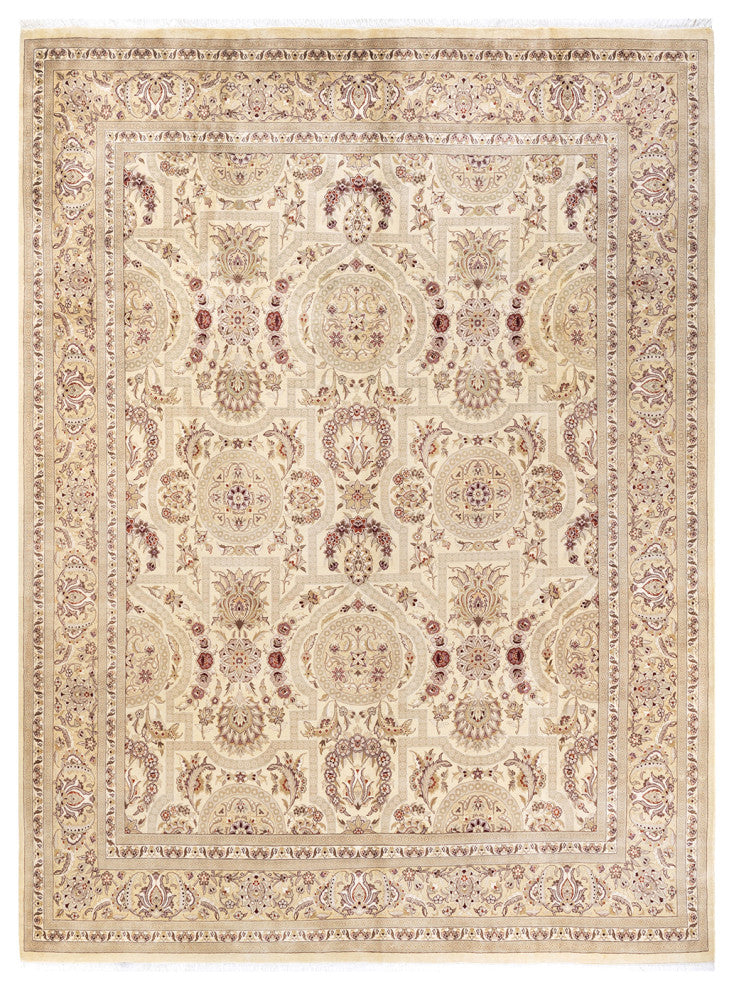 Mogul, One-of-a-Kind Hand-Knotted Area Rug Ivory, 8' 0" x 10' 5"