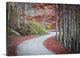 "Tuscany forest" Wrapped Canvas Art Print, 48"x32"x1.5"