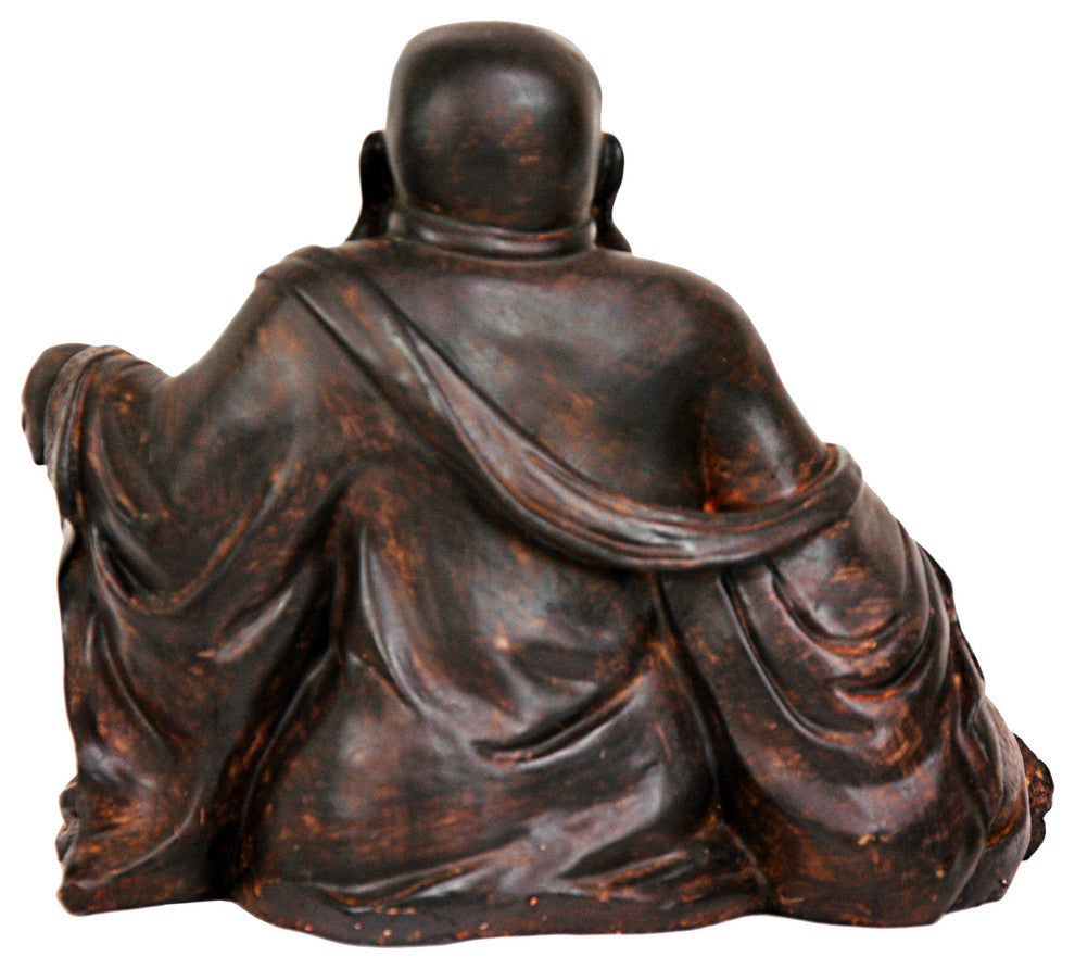 8" Sitting Laughing Buddha Statue