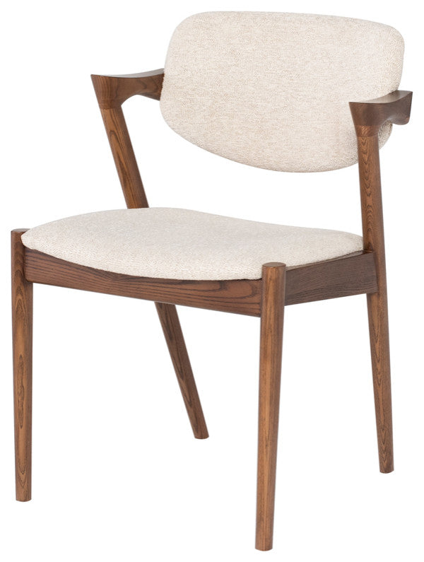 Kalli Shell Fabric Dining Chair