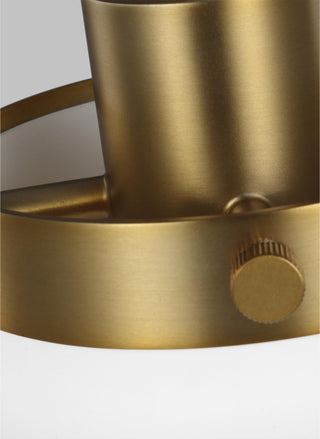 Wellfleet Medium Pendant, Matte White