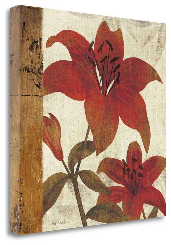 "Floral Harmony II" By Michael Mullan, Giclee Print on Gallery Wrap Canvas