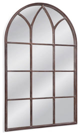 Pinole Floor Mirror - Weathered Brown