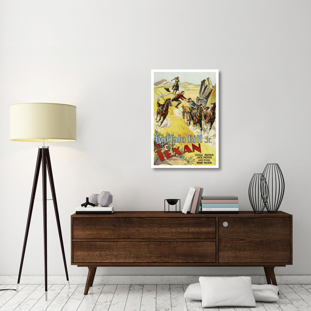 "Vintage Westerns: Texan" Digital Paper Print, 26"x38"