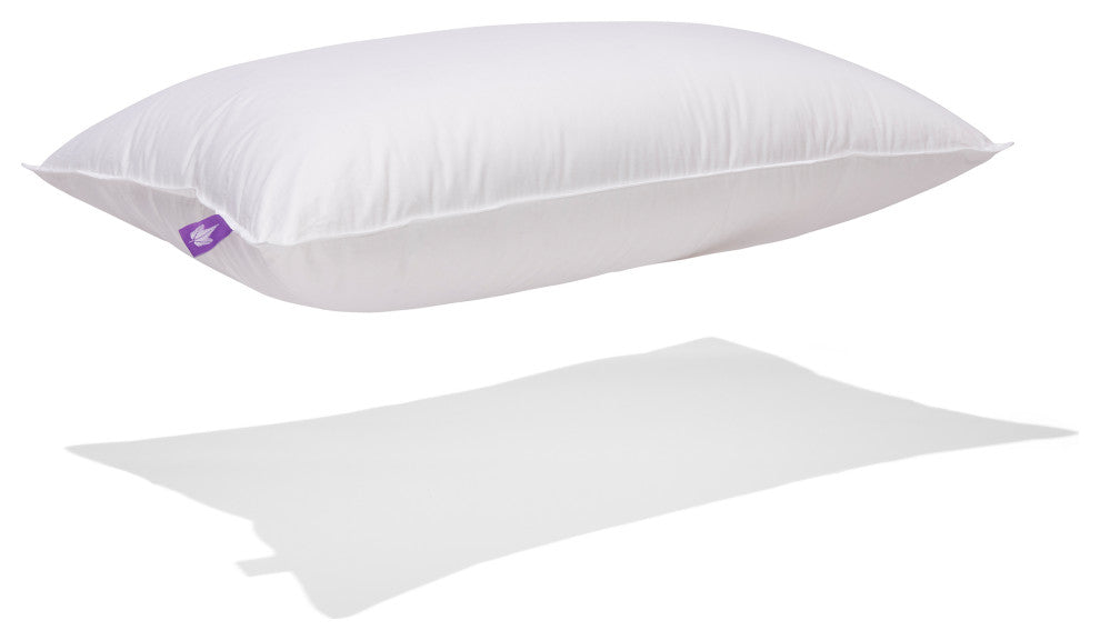 Hutterite Goose Down Pillow, King, Firm Support