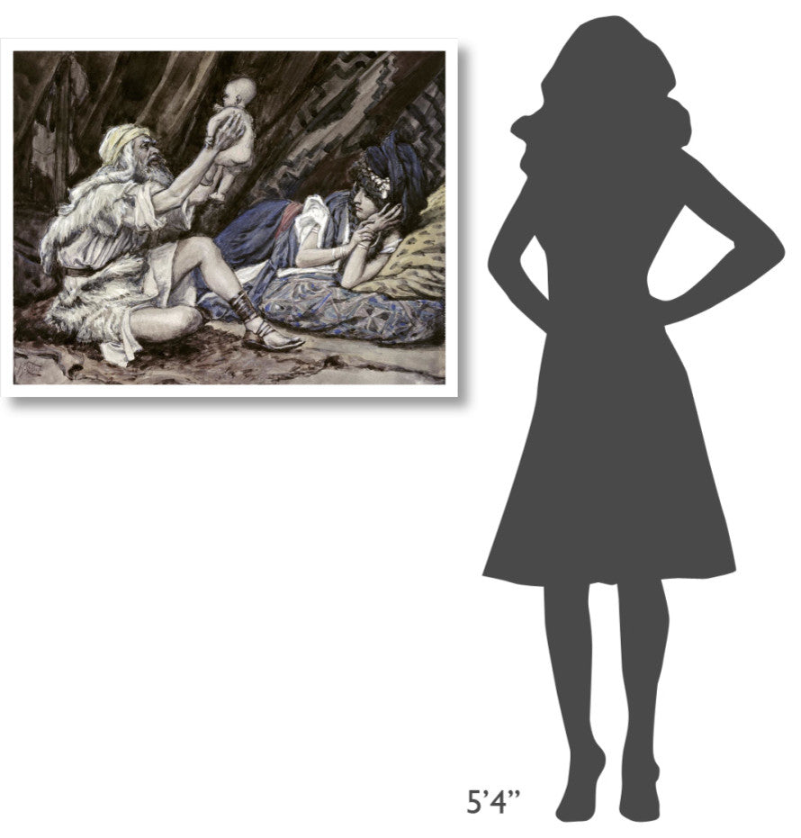 "Birth of Noah" Digital Paper Print by James Tissot, 38"x30"