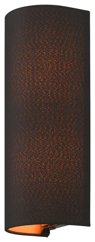 Livex Lighting Sentosa 2-Light Black Sconce