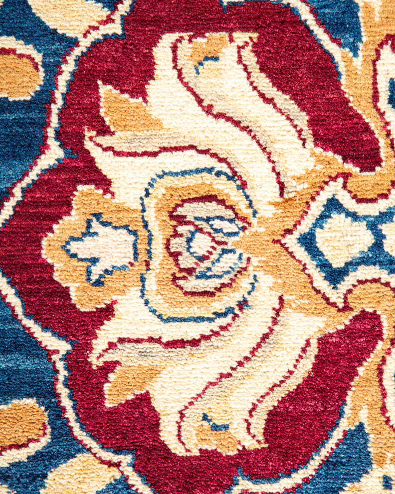 Mogul, One-of-a-Kind Hand-Knotted Area Rug Red, 8' 0" x 10' 1"