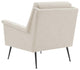 Armchair Accent Chair, Fabric, Black Beige, Modern, Living Lounge Hospitality